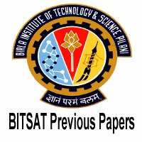 BITSAT Previous Year Question Papers
